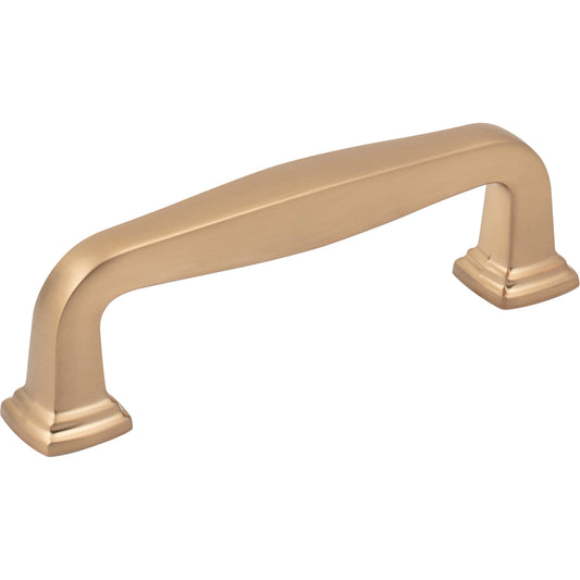 JEFFREY ALEXANDER 782-96SBZ Fontana 96 mm Center-to-Center Bar Pull - Satin Bronze