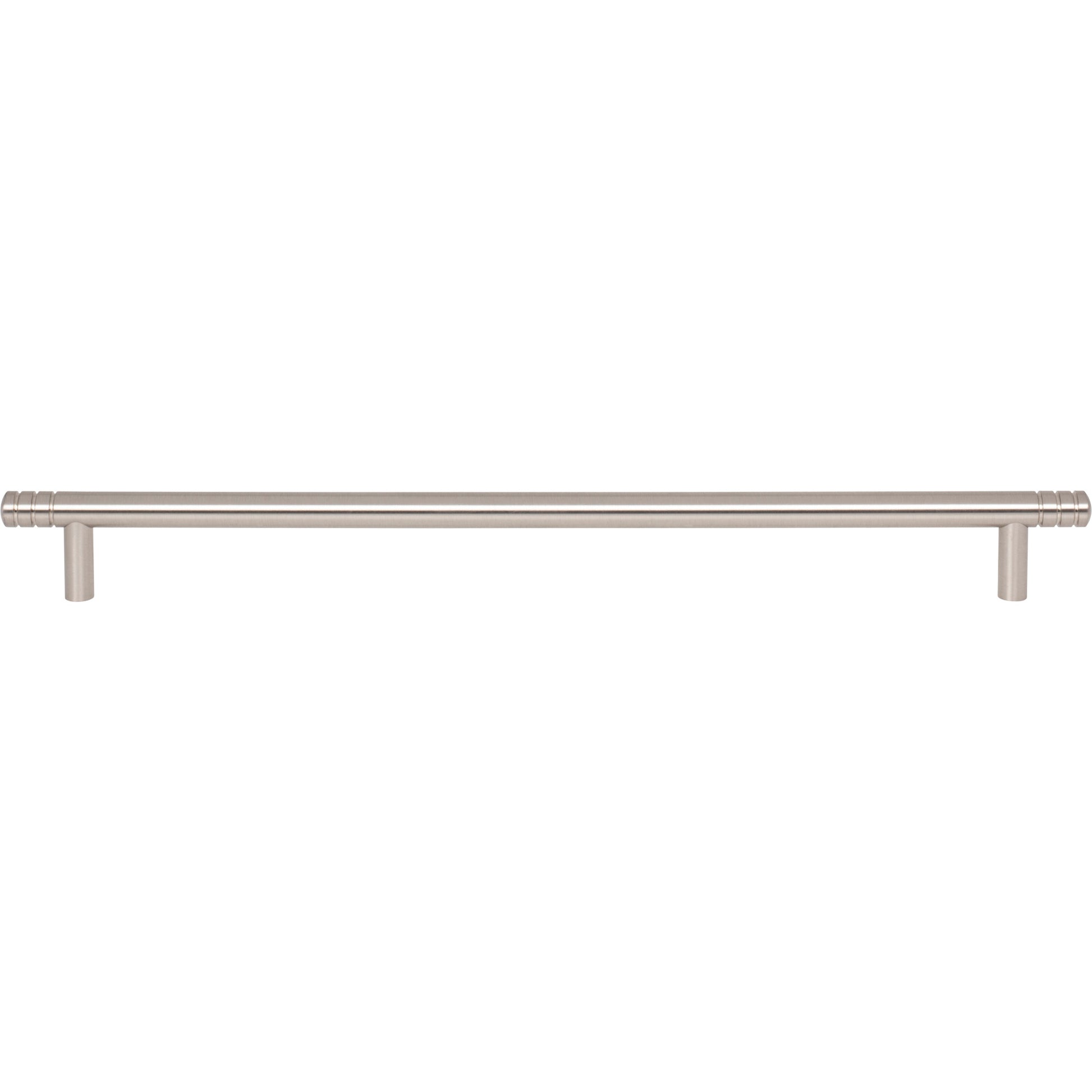 ATLAS A957-BRN Griffith 12" Center to Center Bar Pull - Brushed Nickel