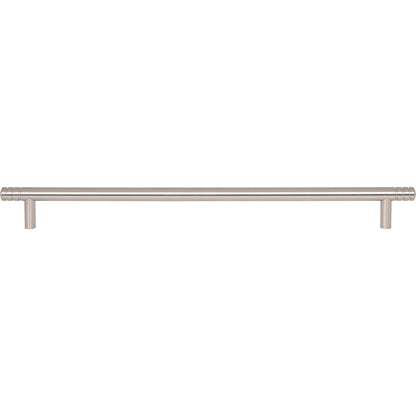 ATLAS A957-BRN Griffith 12" Center to Center Bar Pull - Brushed Nickel