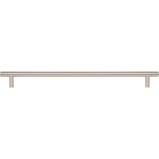 ATLAS A957-BRN Griffith 12" Center to Center Bar Pull - Brushed Nickel