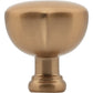 JEFFREY ALEXANDER 686L-SBZ Southerland 1-1/2" Length Round Knob - Satin Bronze