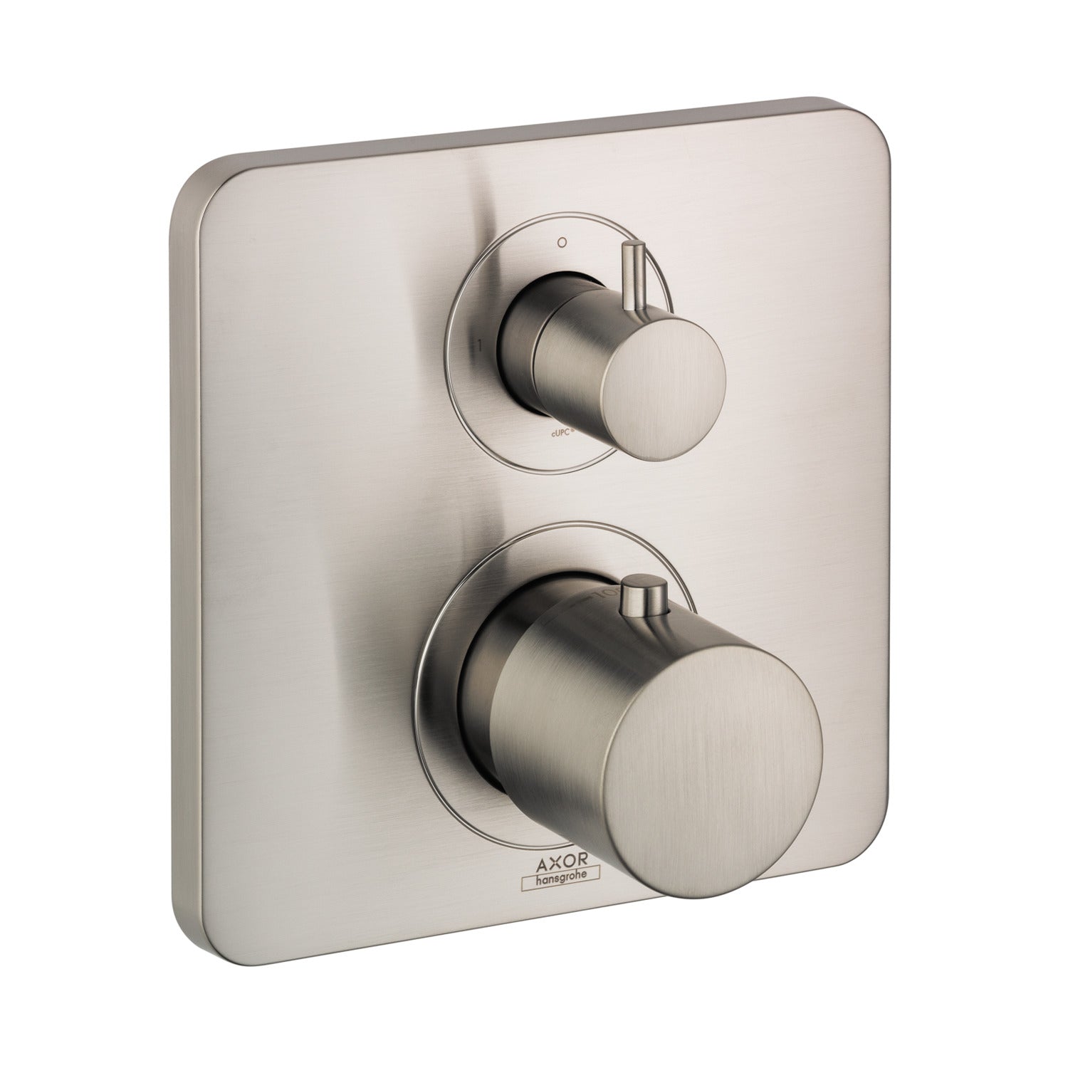 AXOR 34725821 Citterio M Thermostatic Trim with Volume Control and Diverter - Brushed Nickel