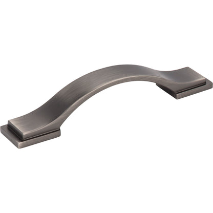 JEFFREY ALEXANDER 80152-96BNBDL Mirada 96 mm Center-to-Center Bar Pull - Brushed Pewter