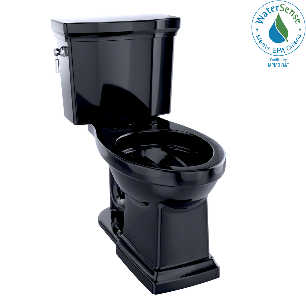TOTO CST404CUF#51 Promenade Ii 1G Two-Piece Elongated 1.0 Gpf Universal Height Toilet - Ebony