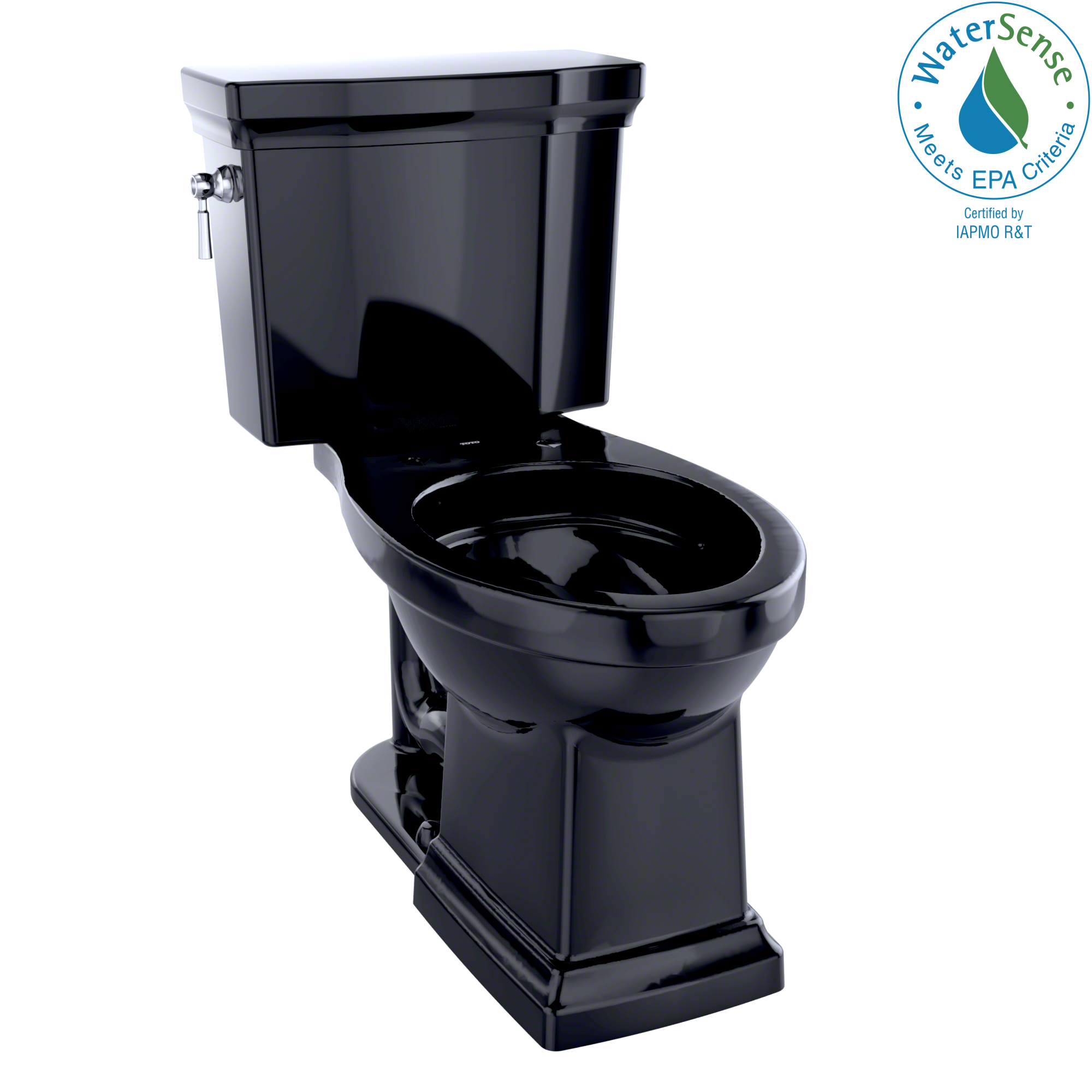 TOTO CST404CUF#51 Promenade Ii 1G Two-Piece Elongated 1.0 Gpf Universal Height Toilet - Ebony