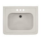 TOTO LPT530.4N#12 Promenade 27-1/2" X 22-1/4" Rectangular Pedestal Bathroom Sink For 4 Inch Center Faucets - Sedona Beige