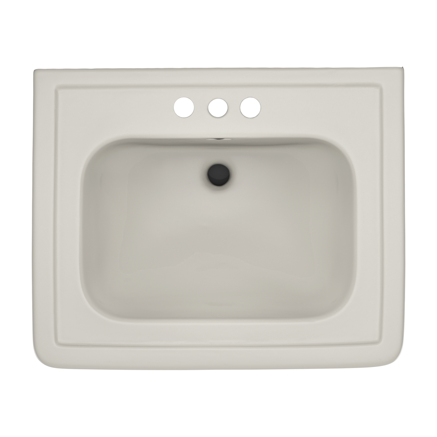 TOTO LPT530.4N#12 Promenade 27-1/2" X 22-1/4" Rectangular Pedestal Bathroom Sink For 4 Inch Center Faucets - Sedona Beige