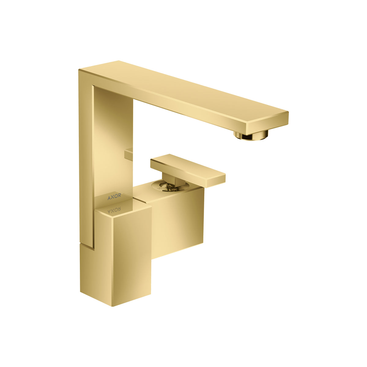 AXOR 46020991 Edge Single-Hole Faucet 190, 1.2 GPM - Polished Gold Optic