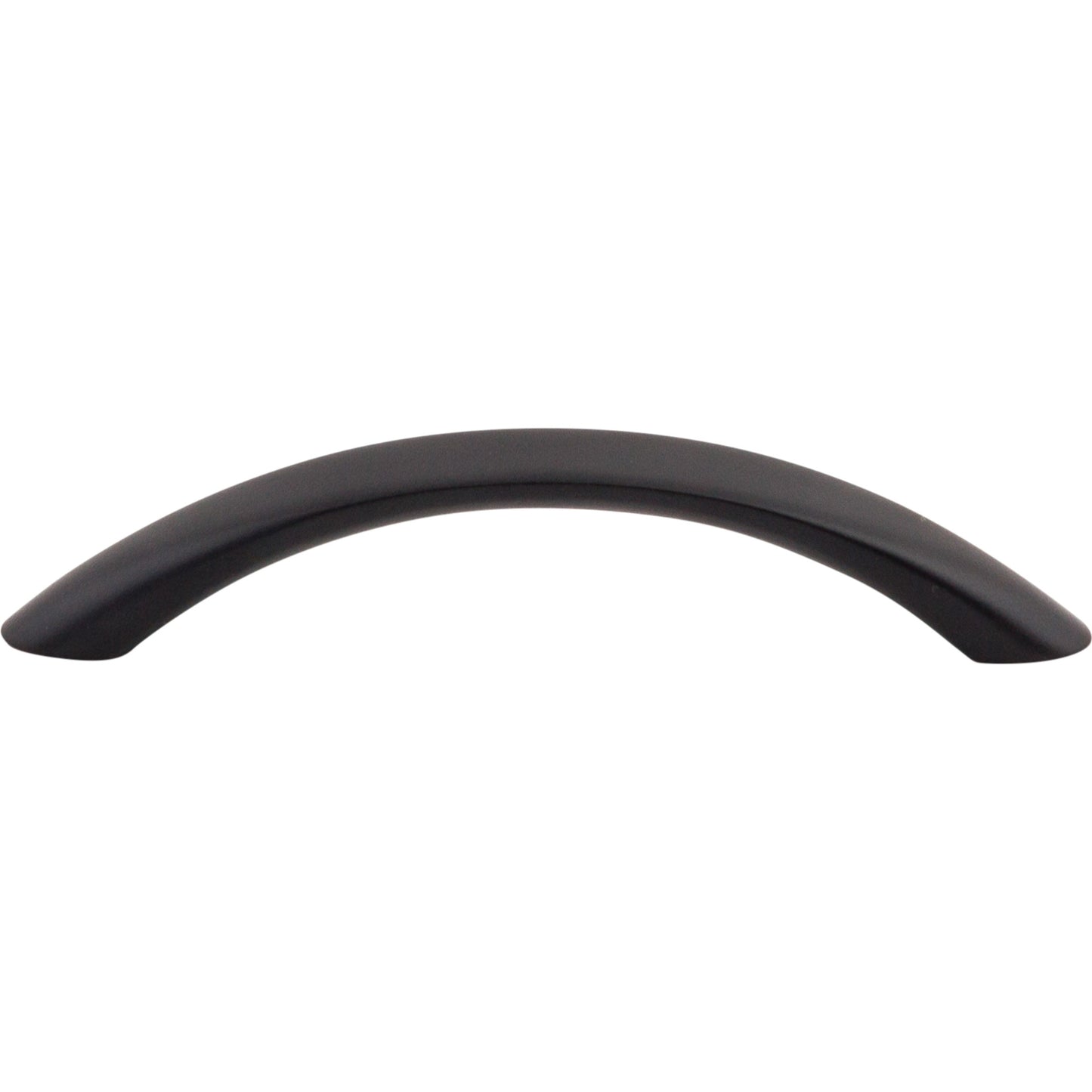 TOP KNOBS M386 Bow 3 3/4" Center to Center Bar Pull - Flat Black