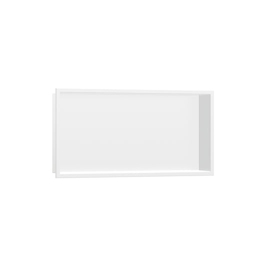 HANSGROHE 56064700 XtraStoris Original Wall Niche with Integrated Frame 12"x 24"x 4"  in Matte White