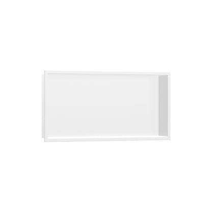 HANSGROHE 56064700 XtraStoris Original Wall Niche with Integrated Frame 12"x 24"x 4" - Matte White
