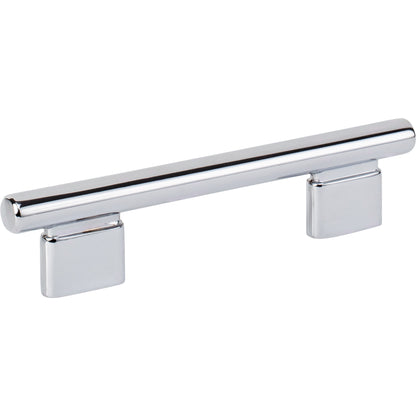 ATLAS A512-CH Holloway 3 3/4" Center to Center Bar Pull - Polished Chrome