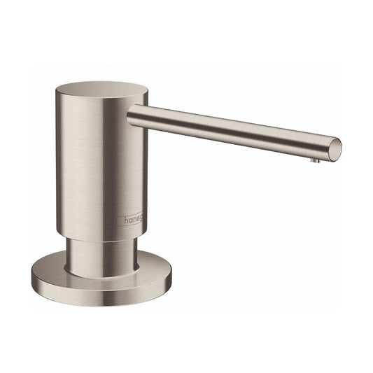 HANSGROHE 40438801 Focus Soap Dispenser - Stainless Steel Optic