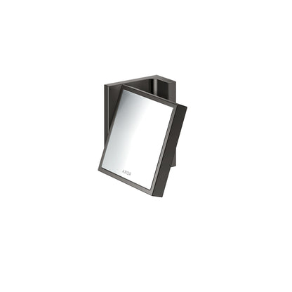 AXOR 42649330 Universal Rectangular Shaving Mirror - Polished Black Chrome