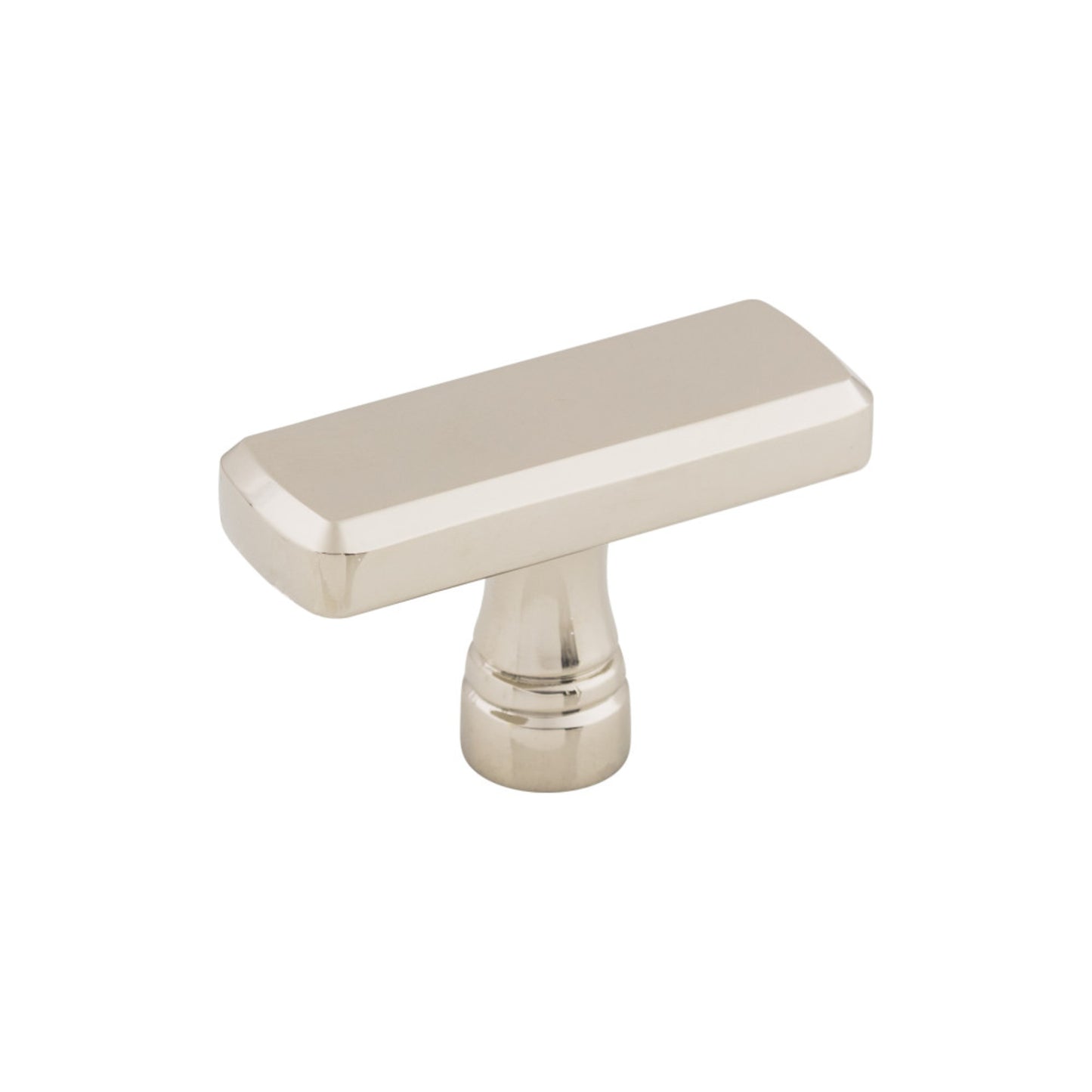 TOP KNOBS TK851PN Kingsbridge 1 7/8" Length Rectangle Knob - Polished Nickel