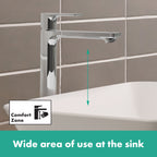 HANSGROHE 72564001 Rebris E Single-Hole Faucet 240, 1.2 GPM - Chrome