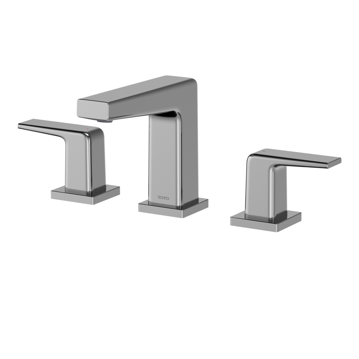 TOTO TLG10201U#CP Gb Series 1.2 Gpm Two Handle Widespread Bathroom Sink Faucet With Drain Assembly - Polished Chrome