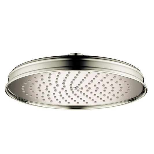 AXOR 28374831 Montreux Showerhead 240 1-Jet, 1.75 GPM - Polished Nickel