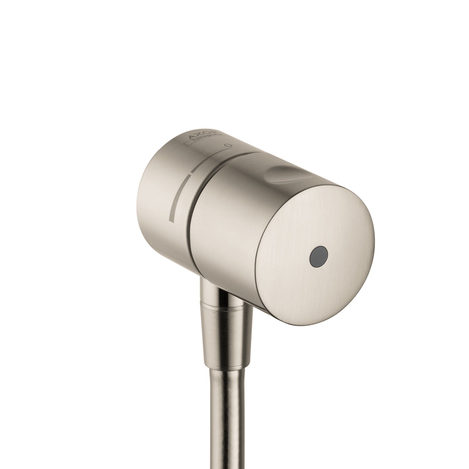 AXOR 38882821 Uno Wall Outlet with Check Valves and Volume Control - Brushed Nickel