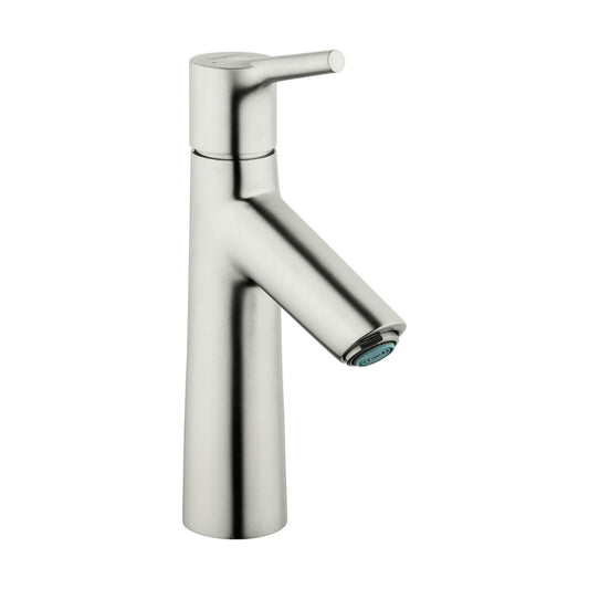HANSGROHE 72020821 Talis S Single-Hole Faucet 100 with Pop-Up Drain, 1.2 GPM - Brushed Nickel