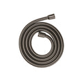 AXOR 28120340 ShowerSolutions Metal Handshower Hose, 80" - Brushed Black Chrome