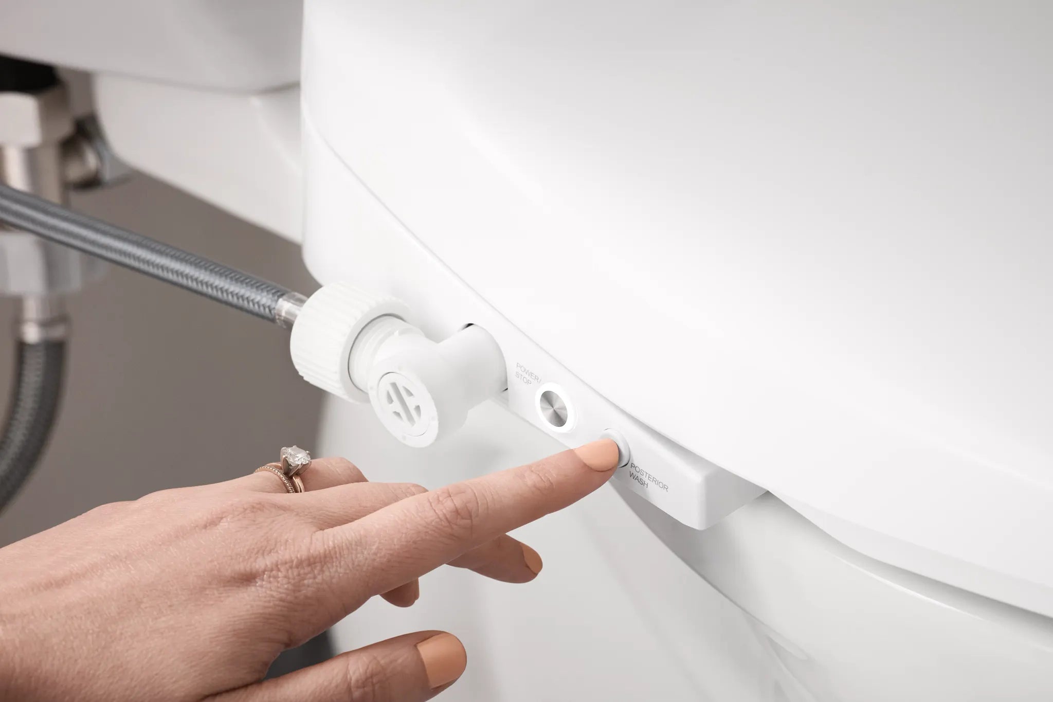 MOEN EB1500-E 3-Series Electronic Bidet Seat - White