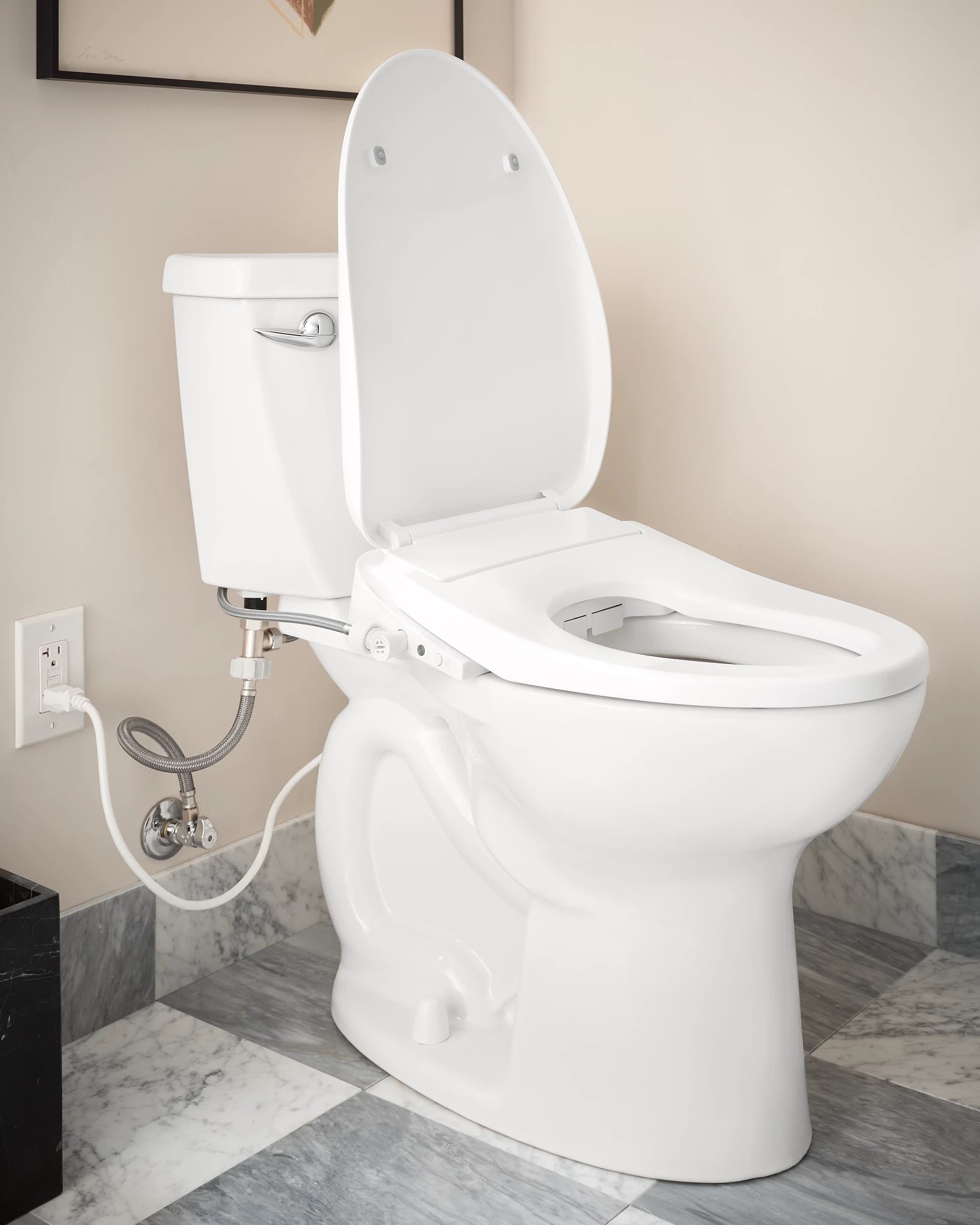 MOEN EB2100-E 5-Series Electronic Bidet Seat - White