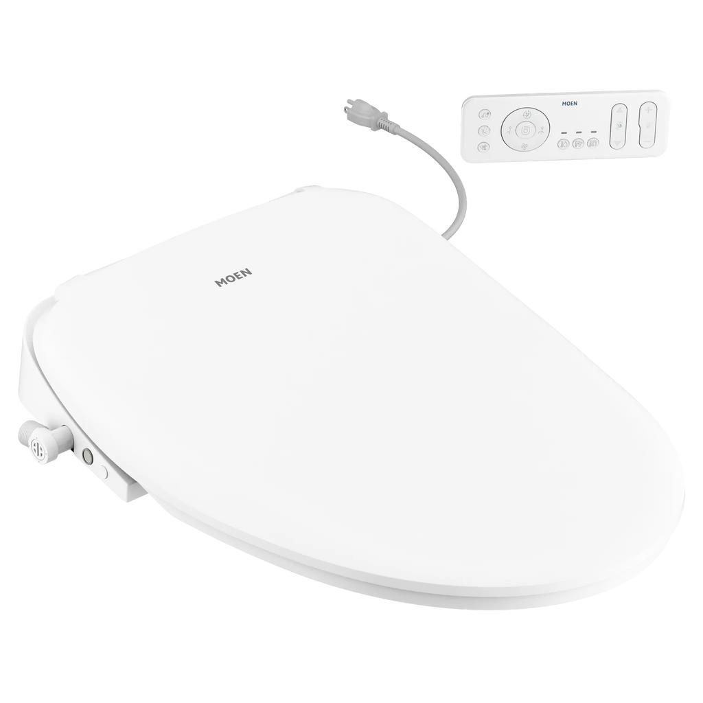 MOEN EB2100-E 5-Series Electronic Bidet Seat - White