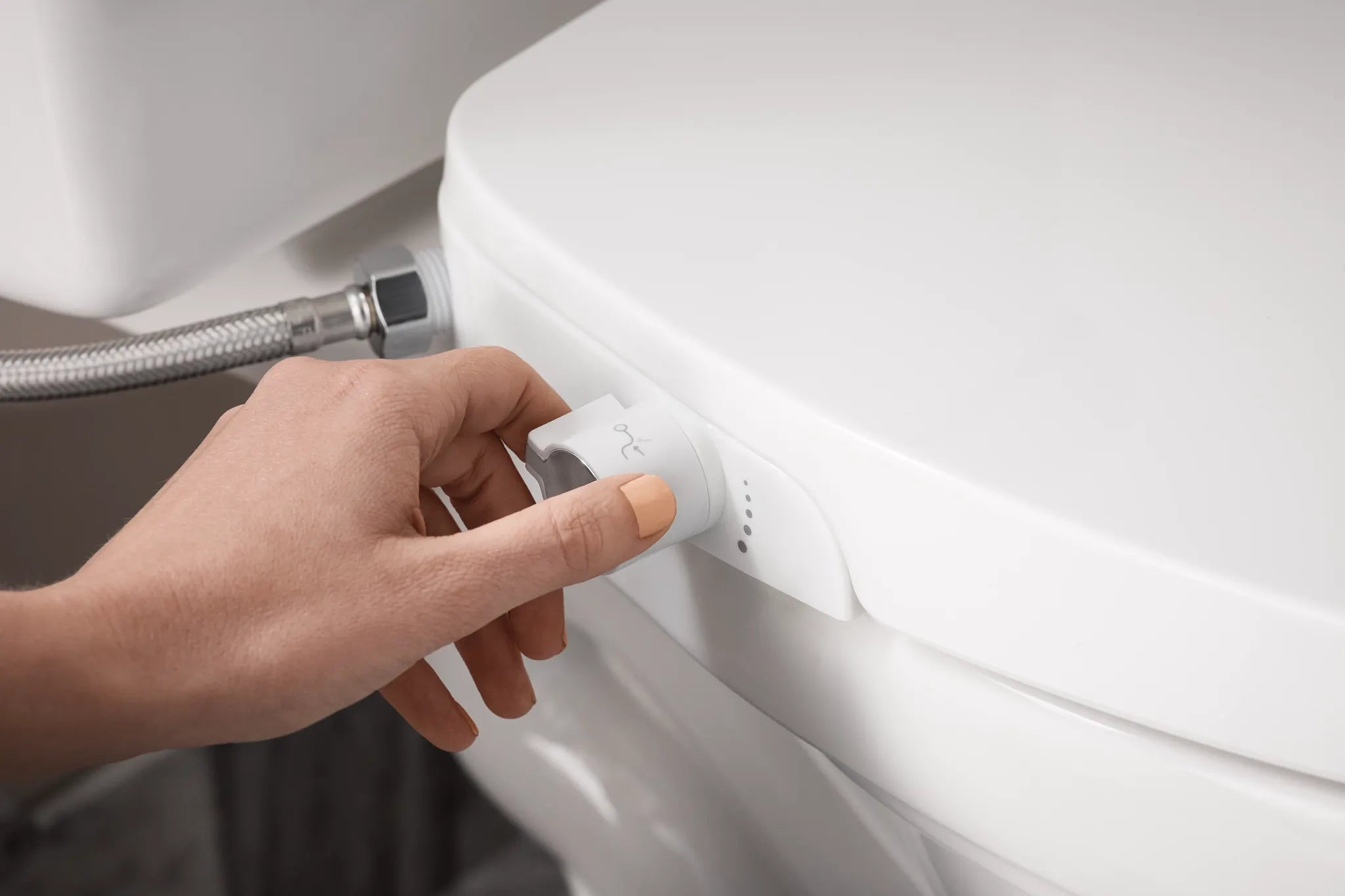 MOEN EB500-E 2-Series Non-Electronic Bidet Seat - White