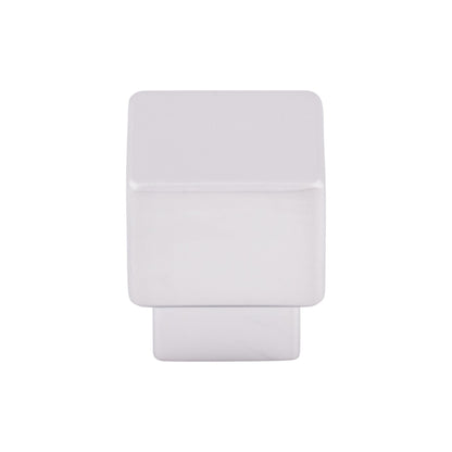 TOP KNOBS TK32ALU Tapered 1" Length Square Knob - Aluminum