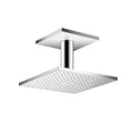 AXOR 35319001 ShowerSolutions Showerhead 250 Square 2-Jet Ceiling Connection, 1.75 GPM - Chrome
