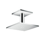 AXOR 35319001 ShowerSolutions Showerhead 250 Square 2-Jet Ceiling Connection, 1.75 GPM - Chrome