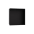 HANSGROHE 56093670 XtraStoris Original Wall niche with Frame 12"x 12"x 5.5" - Matte Black