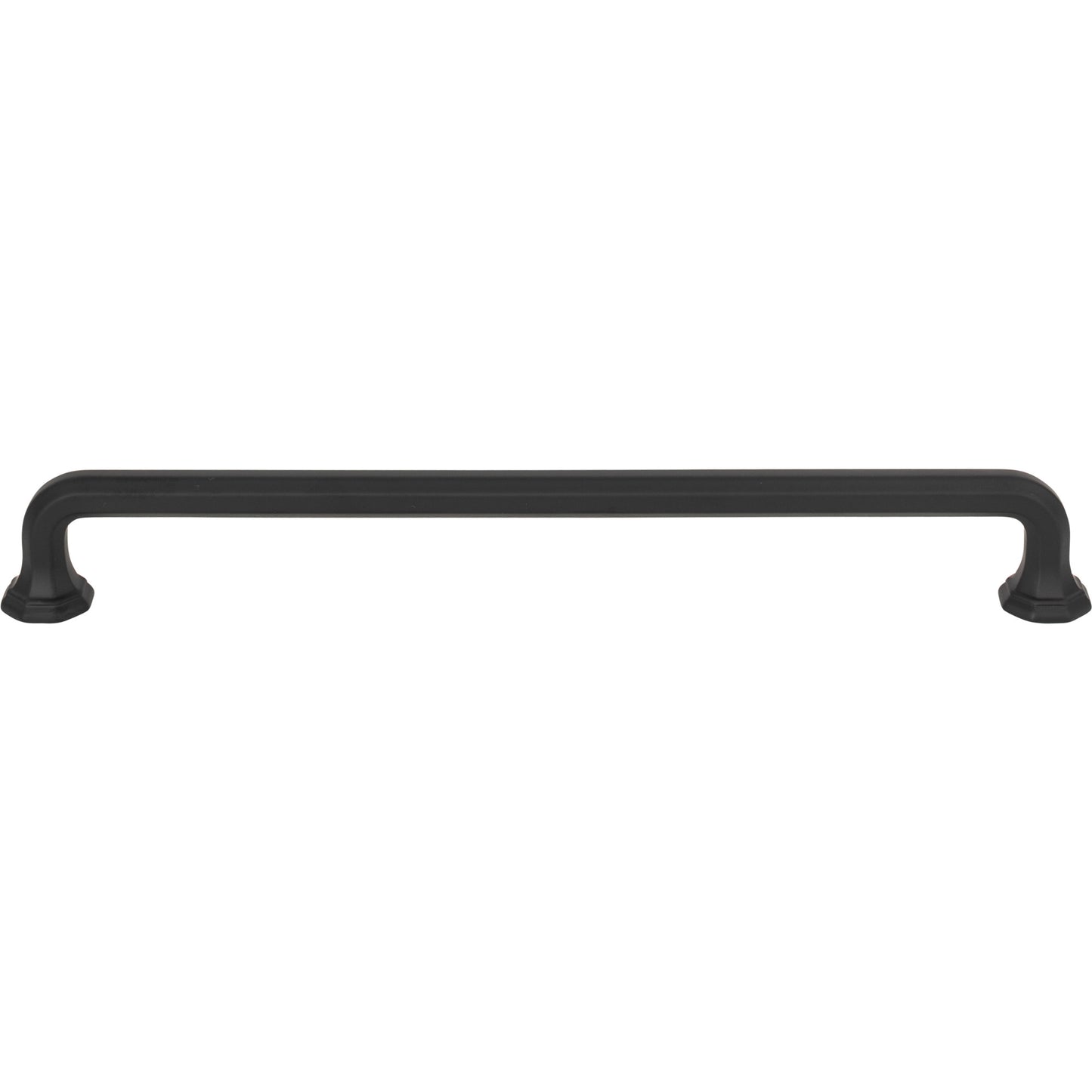 ATLAS 423-BL Royals 8 13/16" Center to Center Bar Pull , Matte Black