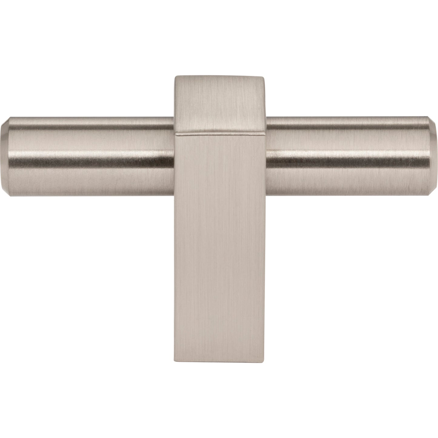 JEFFREY ALEXANDER 478T-SN Larkin 1 2-3/8" Length Bar Knob - Satin Nickel