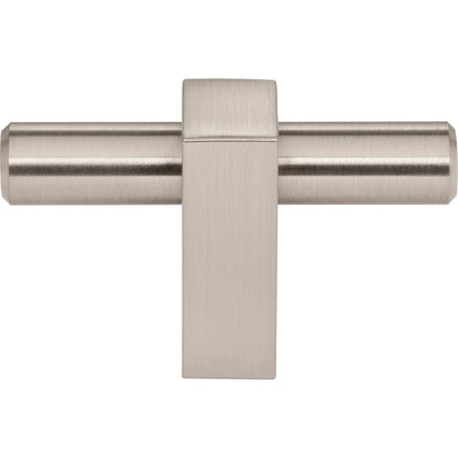 JEFFREY ALEXANDER 478T-SN Larkin 1 2-3/8" Length Bar Knob - Satin Nickel