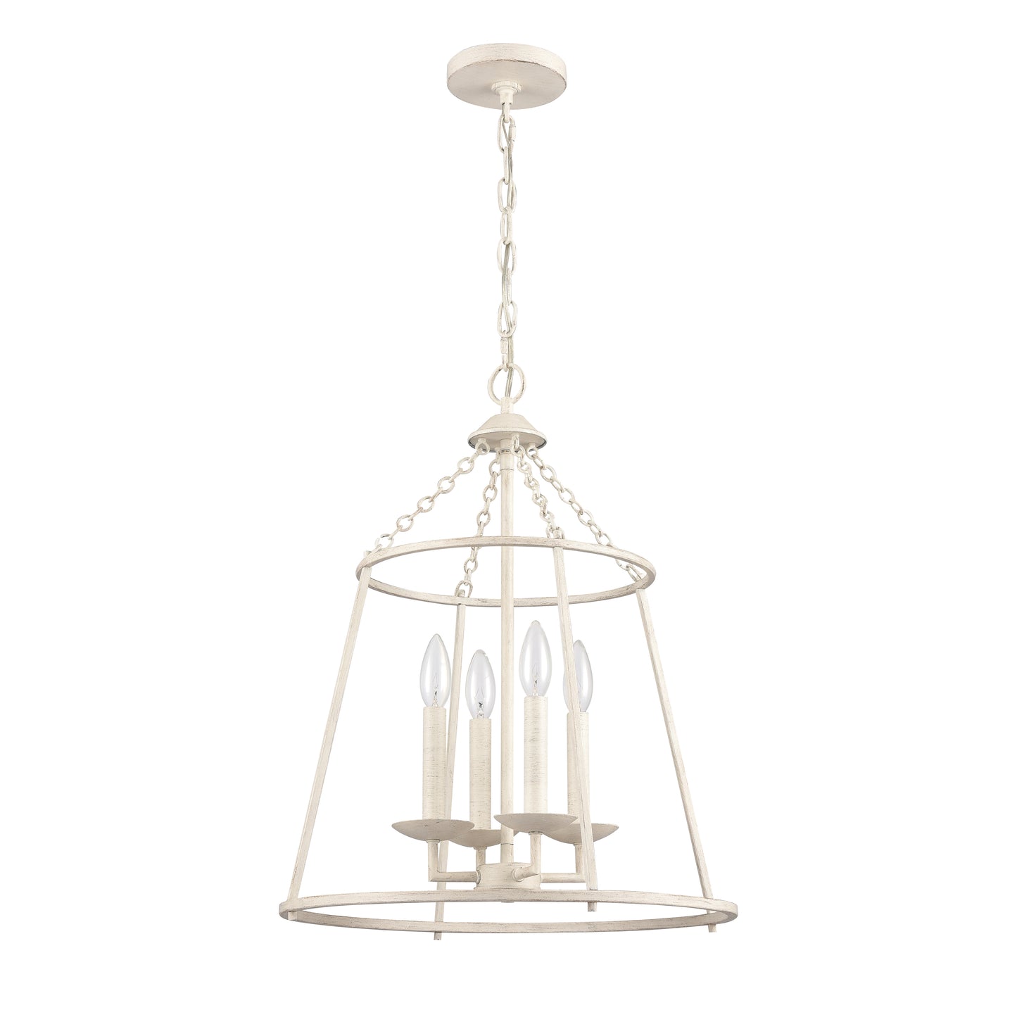 ELK SHOWROOM EC89684/4 Joanie 17.25'' Wide 4-Light Pendant - Antique White