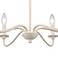 ELK SHOWROOM EC89688/6 Quinn 30'' Wide 6-Light Chandelier - Antique White