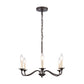 ELK SHOWROOM EC89689/6 Quinn 30'' Wide 6-Light Chandelier - Old Bronze