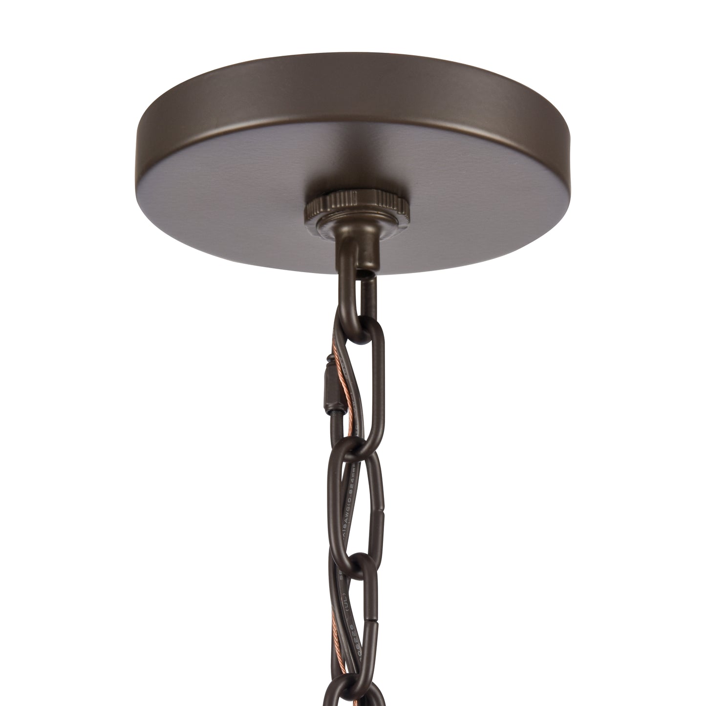 ELK SHOWROOM EC89689/6 Quinn 30'' Wide 6-Light Chandelier - Old Bronze