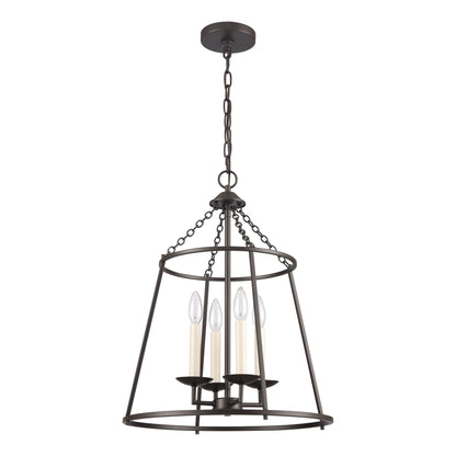 ELK SHOWROOM EC89694/4 Joanie 17.25'' Wide 4-Light Pendant - Old Bronze