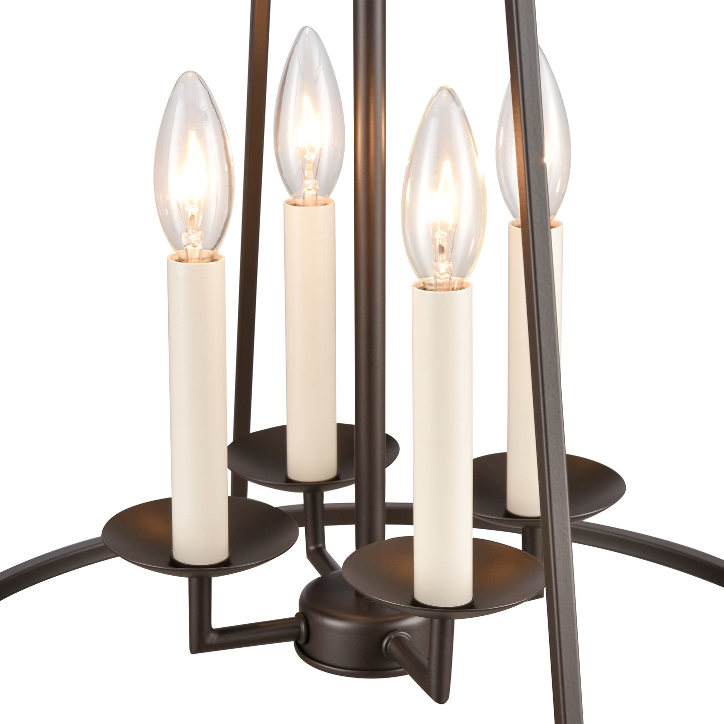 ELK SHOWROOM EC89694/4 Joanie 17.25'' Wide 4-Light Pendant - Old Bronze