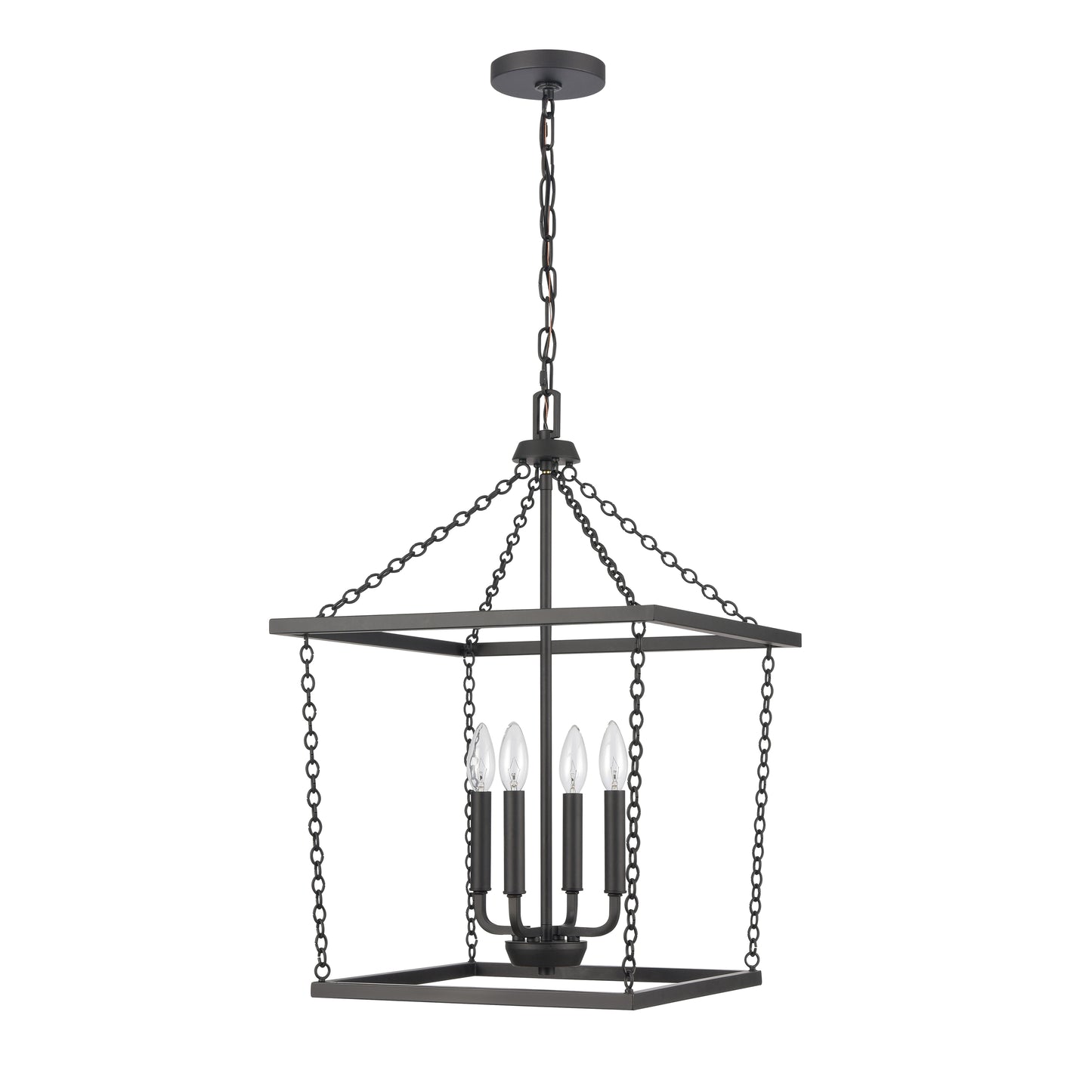 ELK SHOWROOM EC89804/4 Emmett 17'' Wide 4-Light Pendant - Matte Black