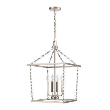 ELK SHOWROOM EC89814/4 Emmett 17'' Wide 4-Light Pendant - Brushed Nickel