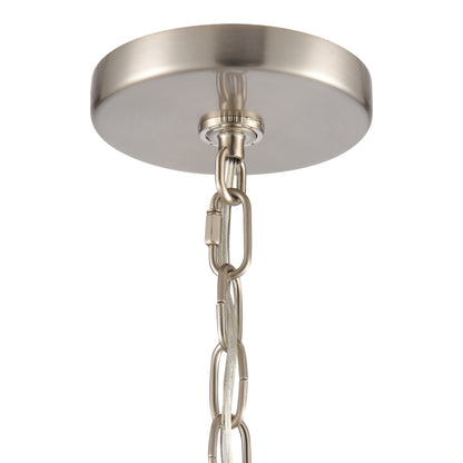 ELK SHOWROOM EC89814/4 Emmett 17'' Wide 4-Light Pendant - Brushed Nickel