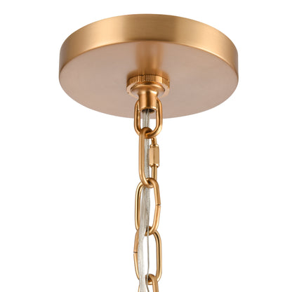 ELK SHOWROOM EC89824/4 Emmett 17'' Wide 4-Light Pendant - Brushed Gold