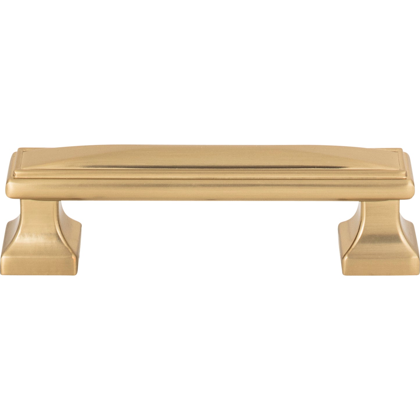 ATLAS 372-WB Wadsworth 3 3/4" Center to Center Bar Pull , Warm Brass