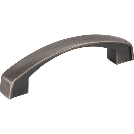 JEFFREY ALEXANDER 549-96BNBDL Merrick 96 mm Center-to-Center Bar Pull - Brushed Pewter