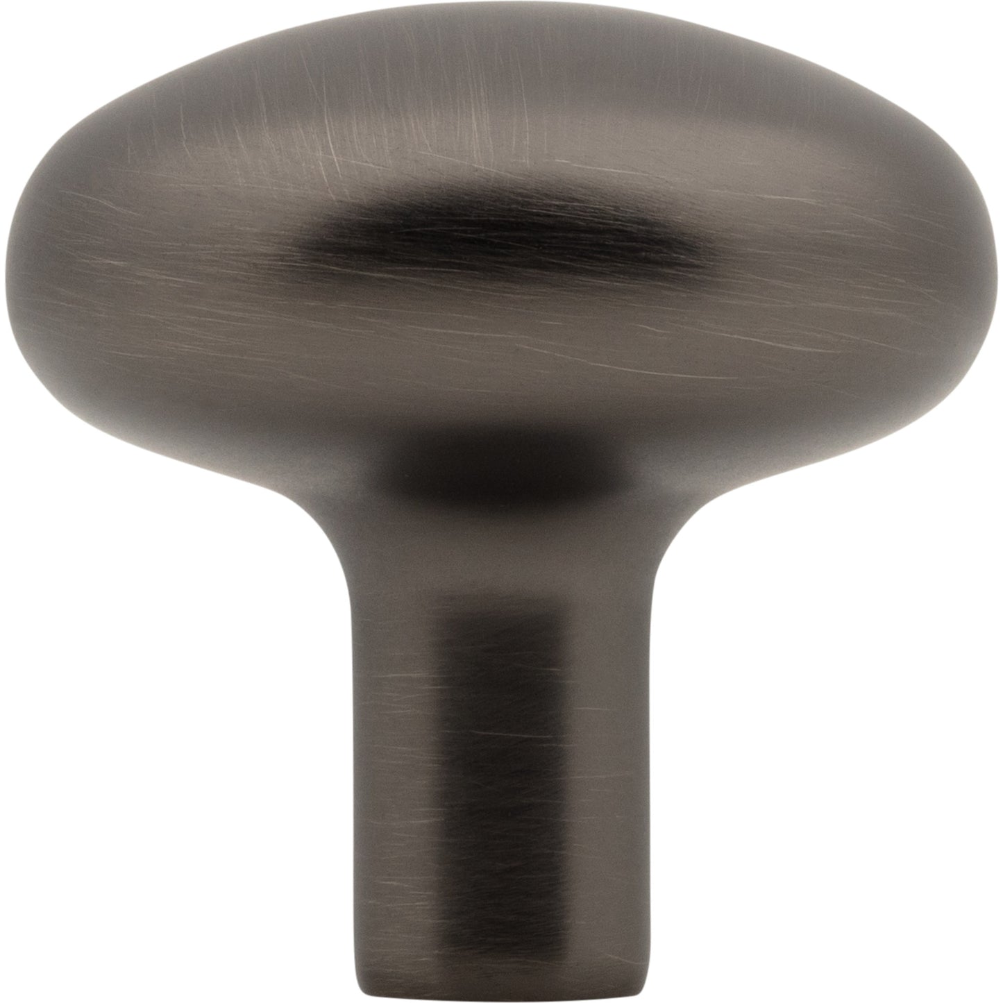 JEFFREY ALEXANDER 329BNBDL Loxley 1-1/4" Diameter Mushroom Knob - Brushed Pewter