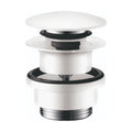 HANSGROHE 50100701  Push-Open Sink Drain - Matte White